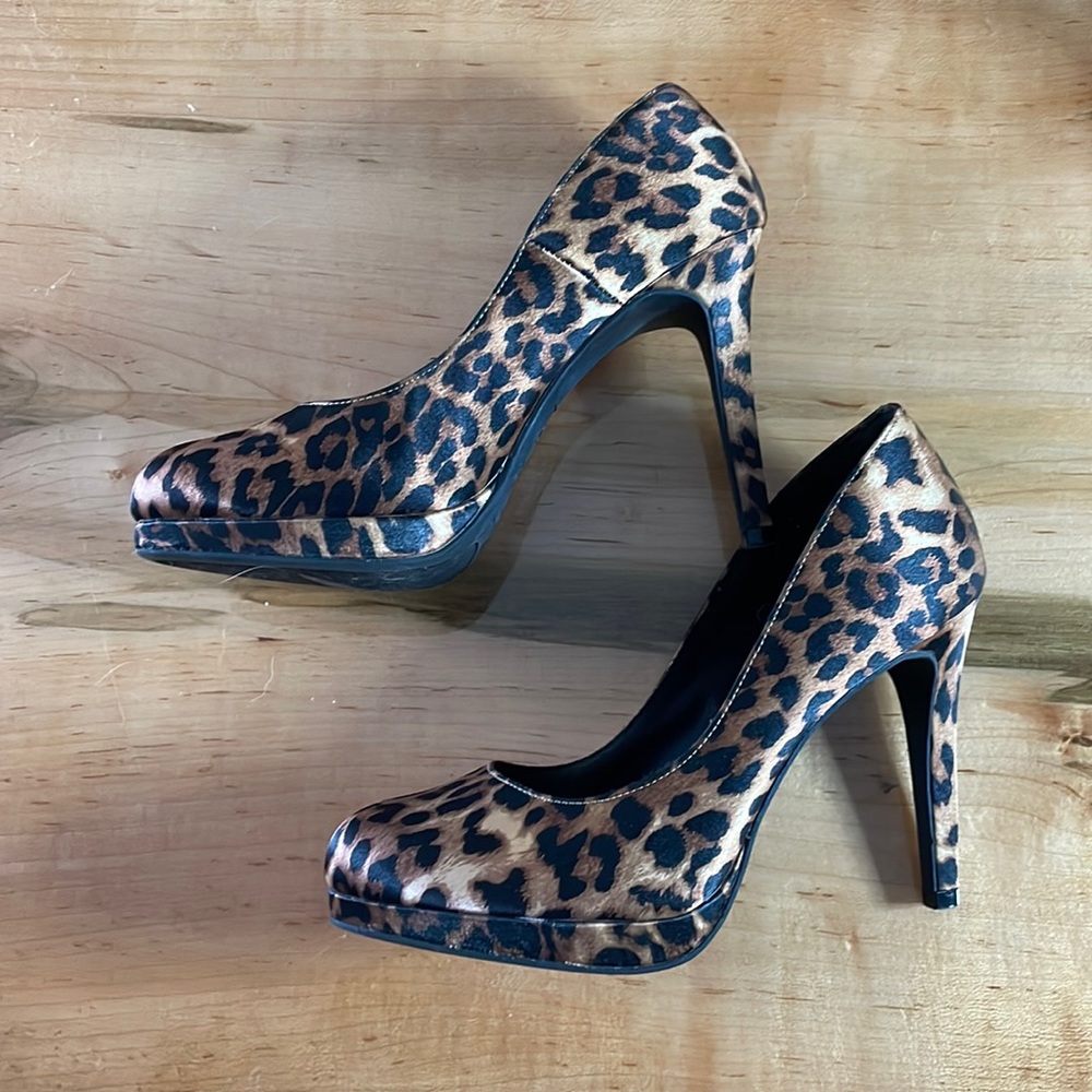 Cheetah print heels